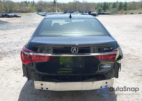 2018 Acura Rlx Sport Hybrid Advance Package from USA, damaged, VIN JH4KC2F9XJC000524